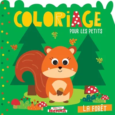 La forêt : coloriage pour les petits