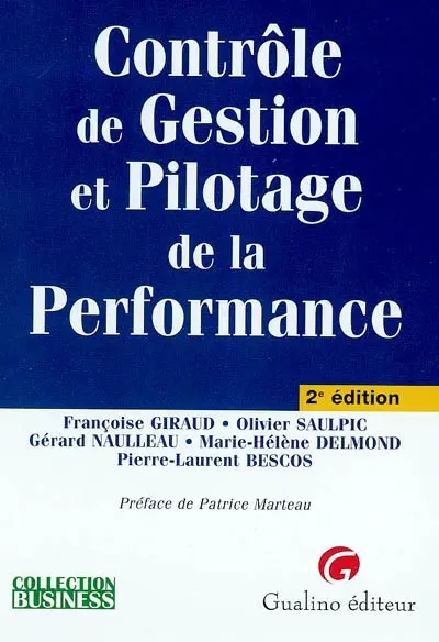 Contrôle de gestion et pilotage de la performance