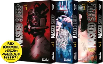 Masked sheep : pack découverte : 2 volumes achetés, le 3e offert !