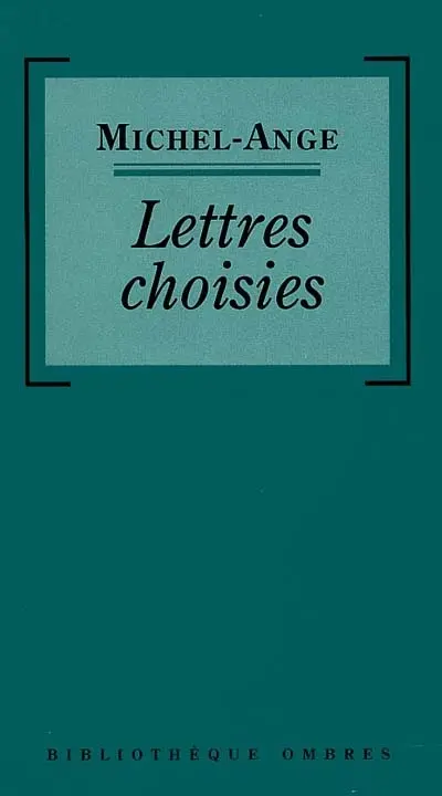 Lettres choisies