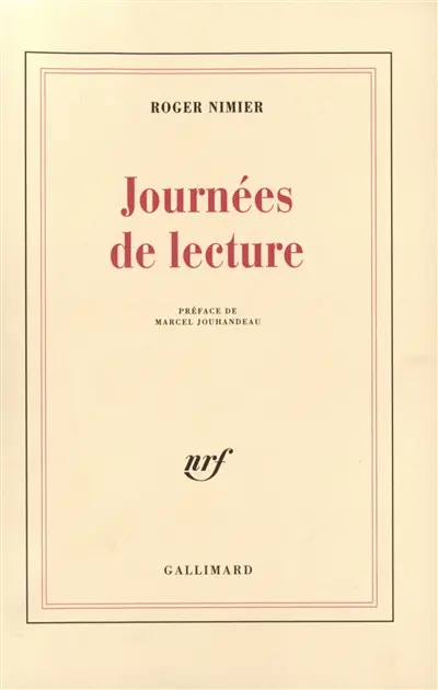 Journées de lecture