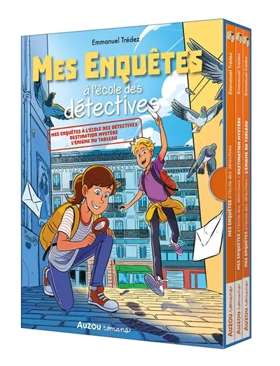Mes enquêtes à l'école des détectives : coffret bibliothèque tomes 1 à 3