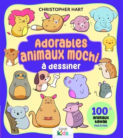 Adorables animaux mochi à dessiner