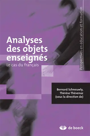 Analyses des objets enseignés : le cas du français