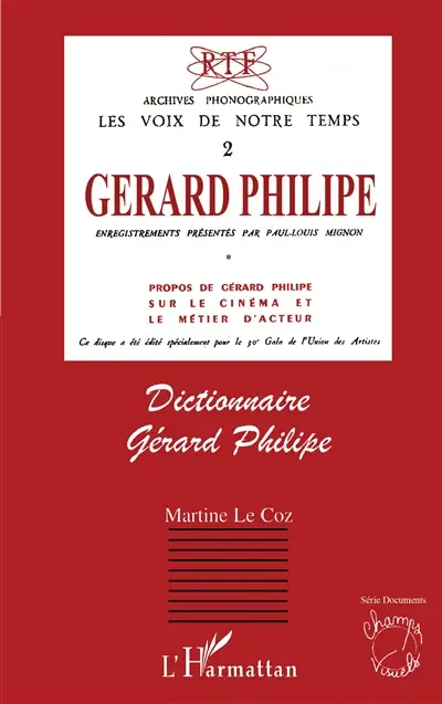 Dictionnaire Gérard Philipe