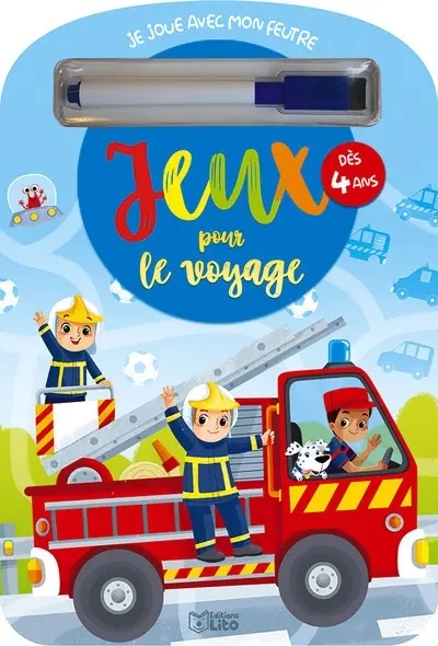 Jeux pour le voyage : dès 4 ans : bleu