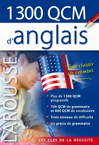 1.300 QCM d'anglais : pour réussir ses examens