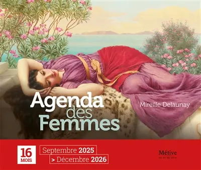Agenda des femmes 2026 : 16 mois, septembre 2025-décembre 2026
