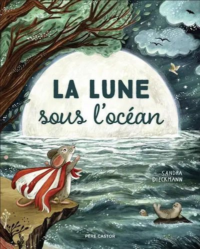 La lune sous l'océan
