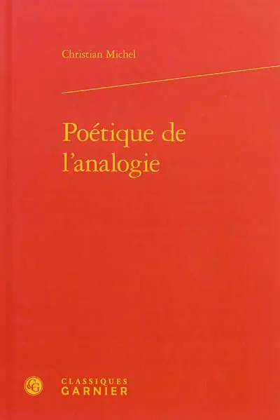 Poétique de l'analogie