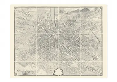 Plan de Turgot. Turgot map of Paris