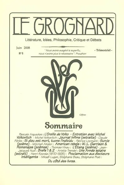 Grognard (Le), n° 6