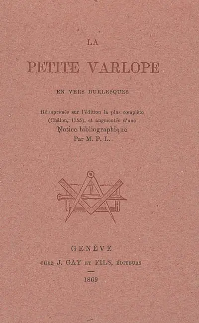 La petite varlope : en vers burlesques
