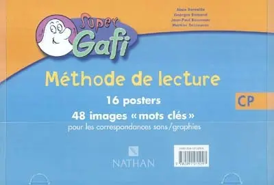 Supergafi : méthode de lecture, CP : poster, planches image-clés