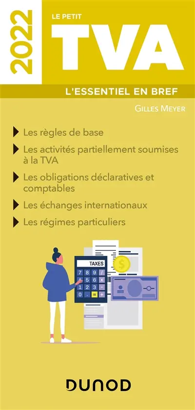 Le petit TVA 2022 : l'essentiel en bref