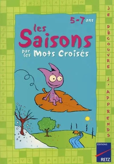 Les saisons par les mots croisés : 5-7 ans