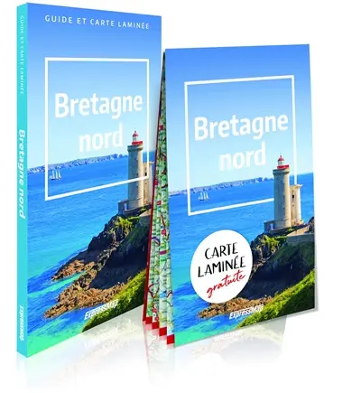 Bretagne Nord : guide et carte laminée