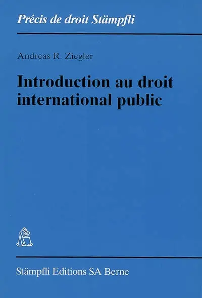 Introduction au droit international public