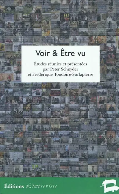 Voir & être vu : réflexions sur le champ scopique dans la littérature et la culture européennes