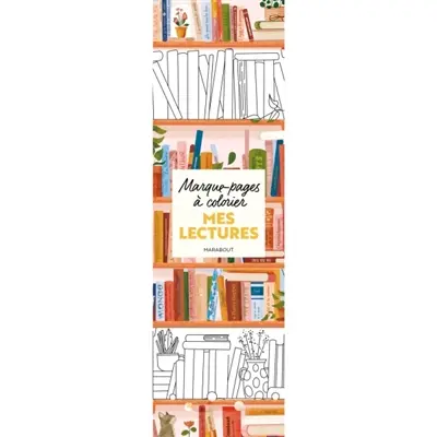 Marque-pages à colorier : Cosy