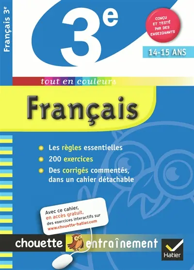 Français 3e, 14-15 ans