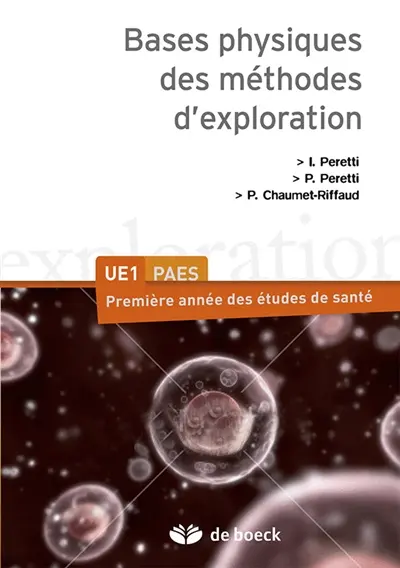 Bases physiques des méthodes d'exploration, UE3