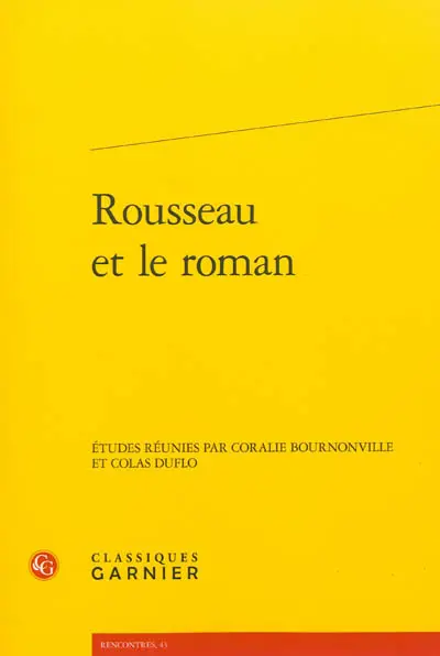 Rousseau et le roman