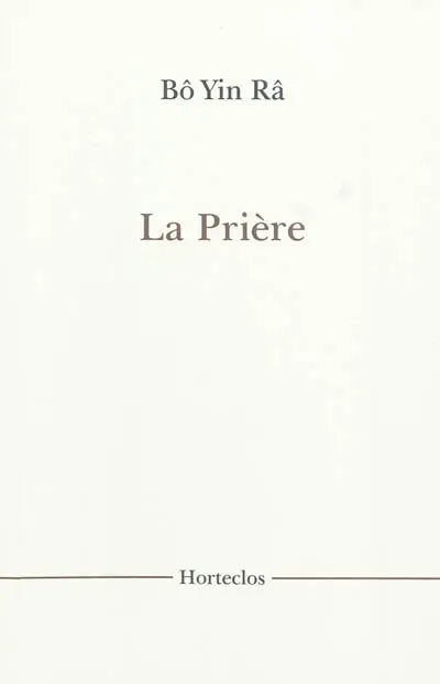 La prière
