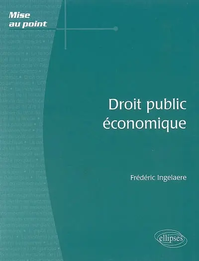 Droit public économique