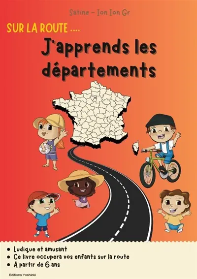 Sur la route... J'apprends les départements