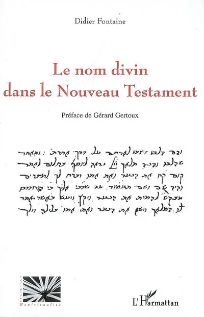 Le nom divin dans le Nouveau Testament