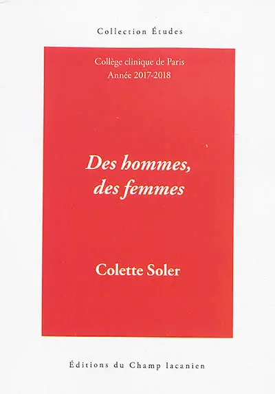 Des hommes, des femmes : cours 2017-2018