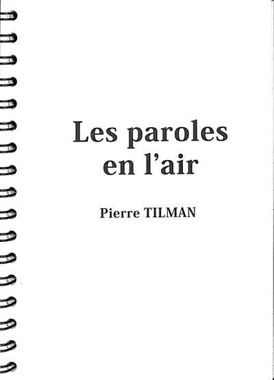 Les paroles en l'air