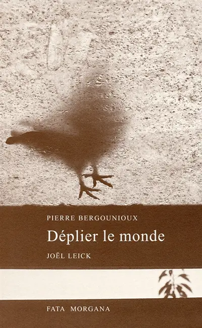 Déplier le monde
