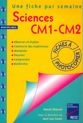 Sciences, CM1-CM2