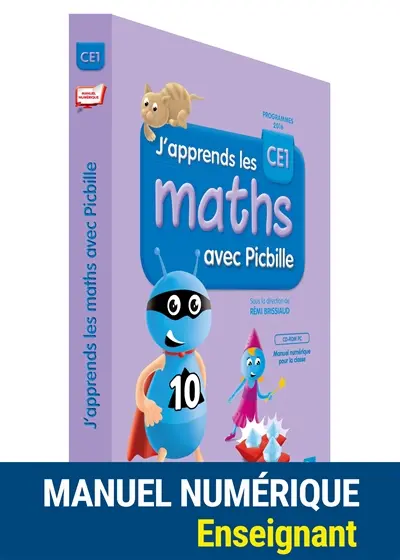 J'apprends les maths CE1 2016 : manuel numérique enseignant