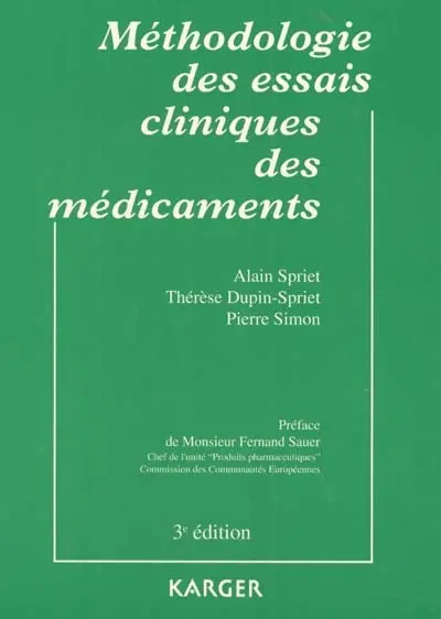 Méthodologie des essais cliniques des médicaments