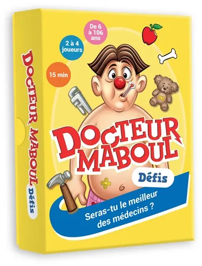 Docteur Maboul : défis : seras-tu le meilleur des médecins ?