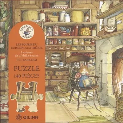 Les souris du Buisson-aux-mûres, Brambly Hedge : la réserve de la Vieille-Souche : puzzle 140 pièces