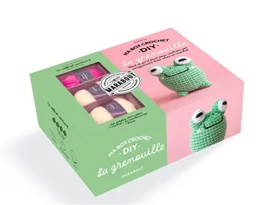Ma box crochet DIY : la grenouille : tout ce qu'il faut pour réaliser son amigurumi trop chou au crochet