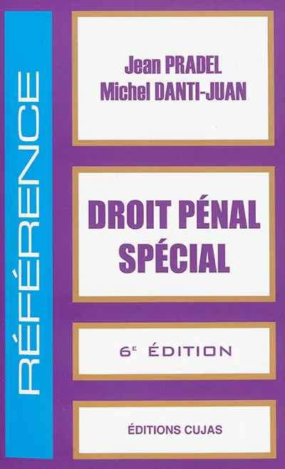 Droit pénal spécial : droit commun, droit des affaires