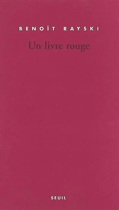Un livre rouge