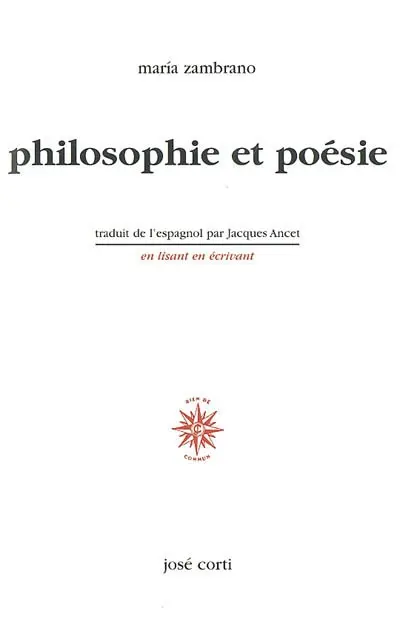 Philosophie et poésie