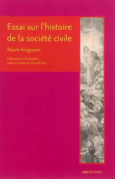 Essai sur l'histoire de la société civile