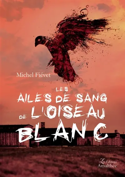 Les ailes de sang de l'oiseau blanc