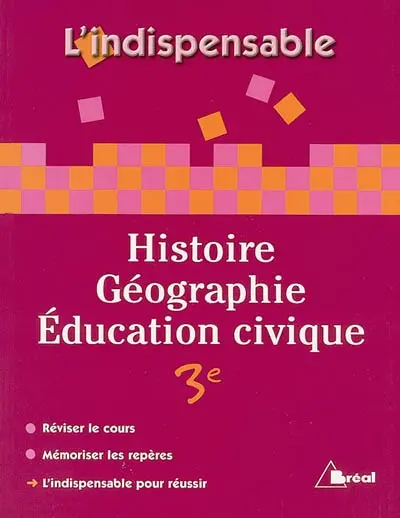 Histoire, géographie, éducation civique, 3e