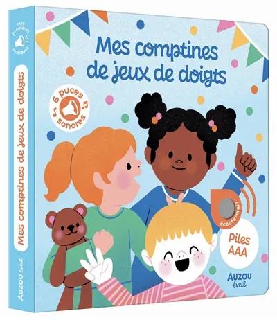 Mes comptines de jeux de doigts