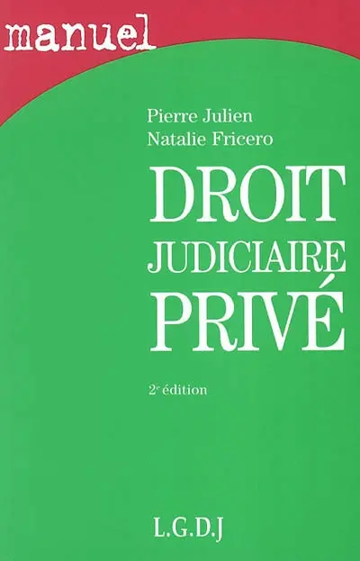 Droit judiciaire privé