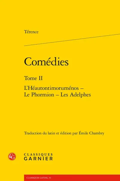 Comédies. Vol. 2