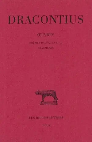 Oeuvres. Vol. 4. Poèmes profanes VI-X. Fragments